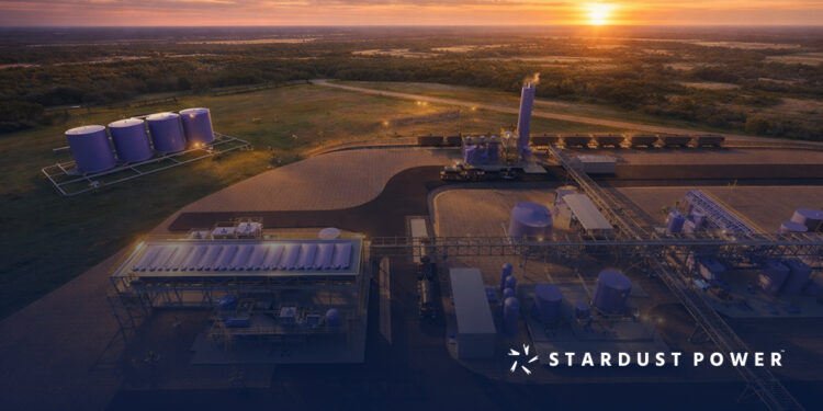 Stardust Power refinery