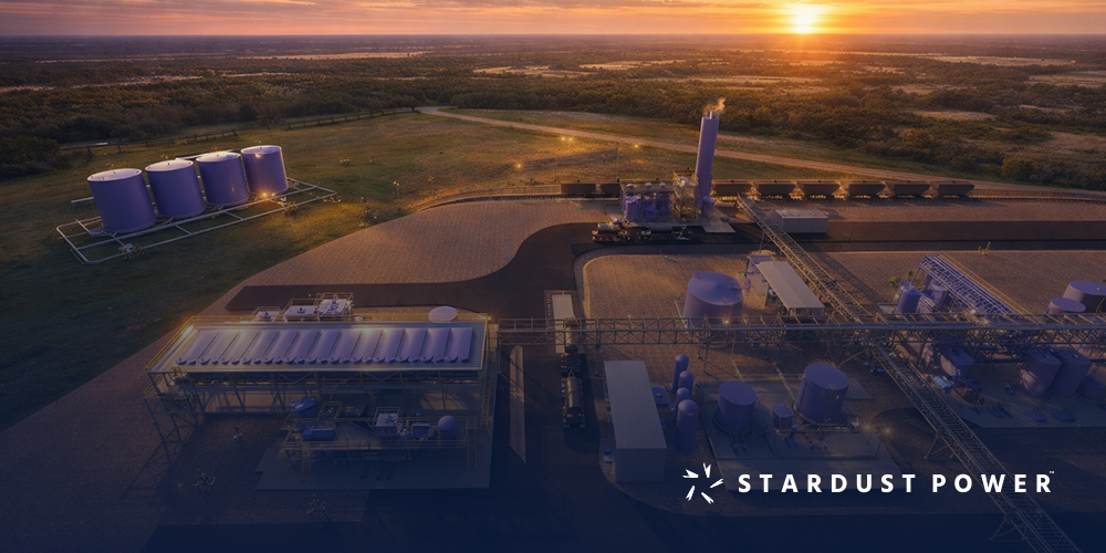 Stardust Power refinery